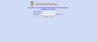 Madras University UG Result 2025 (April Exams) Declared on July 7 – How to Check, Download